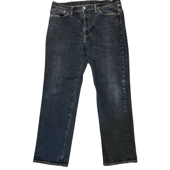 Levi's Black Straight Jeans Classic Fit W36 L32 - Picture 2 of 9